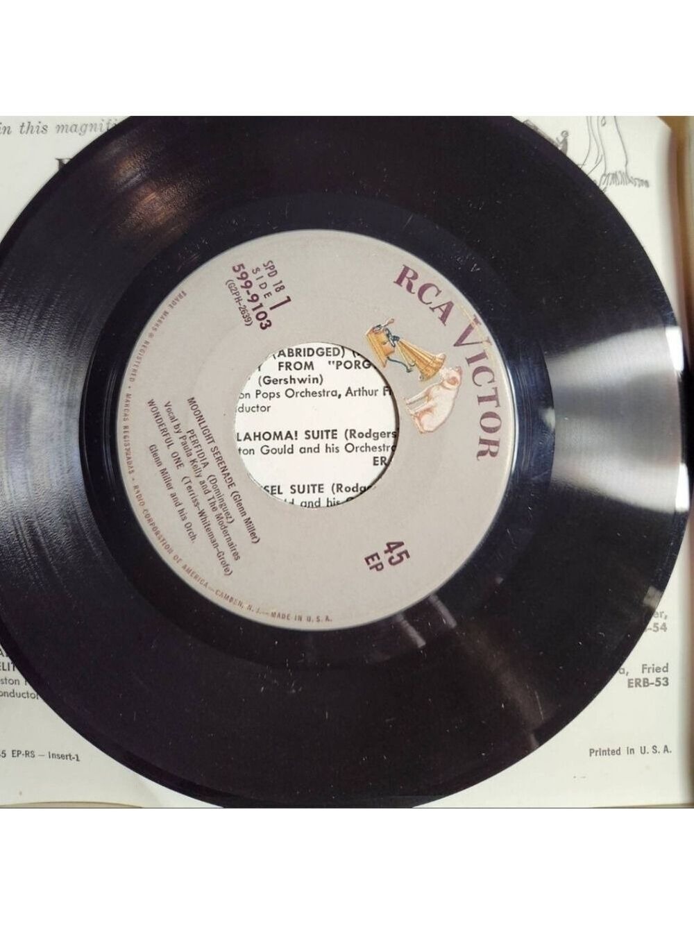 This is my Rare Set of Glenn Miller 45 EP Vinyls from the Limited Edition - Picture 5 of 6